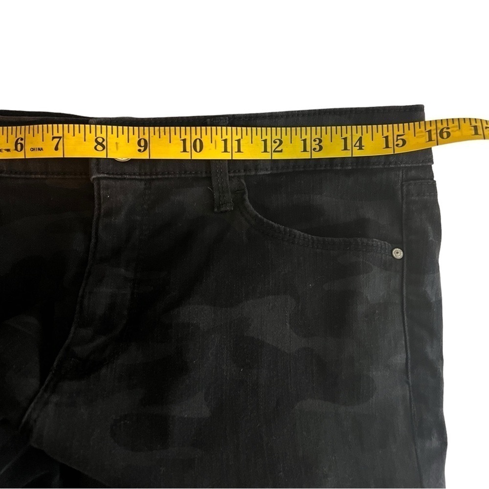 Social Standard by Sanctuary Jeans Women's Size 8 Camo Black Ankle Skinny - Picture 10 of 12
